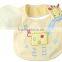 Soft New Fashion Cotton Terry Knitted Towel Fabric Cute Baby Bib