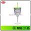 promotional 12oz bpa free plastic wine tumbler with lid and straw
