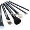 New 12pcs 12 Professional Makeup Brush Set Cosmetic Brush Kit Makeup Tool with Cup Leather Holder Case