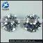 Jewelry Main Stones Brilliant White Round Cubic Zirconia for Necklace