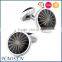 Best Quality Hot Sale Black Enamel Designer Cufflinks
