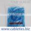 International Certification Authority Unbreakable Soft Plastic Cable Tie