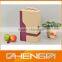 Best Sell factory customized faux leather wine bottle presentation box (ZDS-F394)
