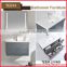 2015 hot sales new design modern high end italian solid wood furniture pvc bathroom cabinet