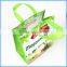 Nonwoven shopping bag, peritoneal/offset printed, customized designs/logos printings are accepted