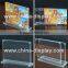 Custom size crystal acrylic display food menue