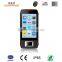 China manufacturer smart handheld terminal with WIFI/bluetooth/3G 4G/GPS/NFC card reader/RFID fingerprint sensor/barcode printer