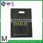 promotioanl custom logo plastic pe shopping handle bag for store