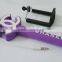 wholesale Latest style Mini Fashion cartoon selfie stick , Extendable selfie stick with cable