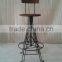 METAL CHAIR, INDUSTRIAL CHAIR, Vintage Bar Chair