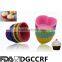 Cupcake Liners Cake Mold Muffin Cups Soap Mold Pudding Jelly Cube Heart Shapped Silicone Baking Cups