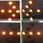 solar powered yellow LED arrow board 1100mm