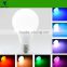 Energy saving and high lumen 9W RGBW color changing led light bulb.