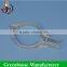 Galvanized steel greenhouse spring clips