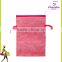 red nonwoven gift bag for wedding with Bunch of pocket