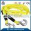 synthetic winch tow rope with hook