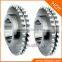 sprocket and chain small/bajaj chain sprocket/bajaj ct100 chain sprocket