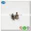 CNC turning electroplating brass thumb screw with knurling straight