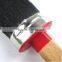 Oval Chalk Paint Waxing Brush, Large, Professional Brush, Pure Bristle, Varnished Wood Handle