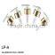 Aluminium hull serie cosmetics Lotion pump