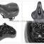 Slip-resistant Bicycle Saddle MTB Bicycle Parts Comfortable Soft Leather Cushion Mat Round Seat Design