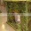PAKISTAN FACTORY MADE DARK GREEN ONYX FIREPLACES