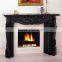 High Quality Shan'xi Black Granite Fireplace Surround
