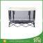 Folding Elevated Mesh Pet Cot Bed with Canopy