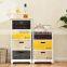 home furniture 2/3/4 drawers antique wooden cabinet