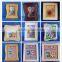 Eco-friendly home small black wide decorative love wooden photo frame