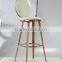 New model noble wedding use white leather banquet chair