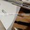 Modern Wood Japanese TV Stand Marble Top