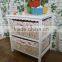hot sale modern style white wooden cabinet with 2 drawer