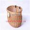 wholesale easter woven wicker bike basket