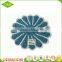 Doily woven decorative round paper placemat woven rattan placemat