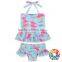 Ruffle halter top & underwear little girls swimwear models beachwear beach suit