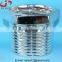 Fashion design silver ceramic plant pots