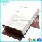 china factory custom coffee color acrylic single book display stand and holder