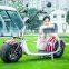 2017 800w-2000w electric citycoco scooter of steel frame with Intelligent Brushless controller