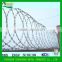 Galvanized Concertina razor barbed wire for security fence