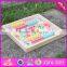 2016 new design funny wooden threading beads for toddlers W11E062