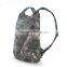 OEM tactical outdoor bionic real tree camo foldable travel backpack