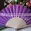 Spanish fabric wood fan