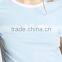 Top Tee White T-shirts Wholesale Custom Made in China Good Times Ringer Tee Tops Ladies Shirts Blouses Short Sleeve Shirt