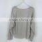 Original Design Long Sleeve Shining Fabric Top Casual Printed Women Top