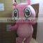 NO.1940 Pink Bunny Costumes Big Head Rabbit Mascot Costumes
