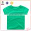 Hot selling kids wear short sleeve t-shirt printing design child wear with pocket