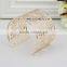 Europe acoustic spectrum design hollow bangles for promotion
