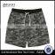 Anti-Odor Technology Mesh Pocket Bags Swimsuit Recycled 4-Way Stretch Material Custom Fit Shorts Allover Military Pattern Printi