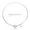 Best selling products original color stainless steel collar fashion necklace 2017